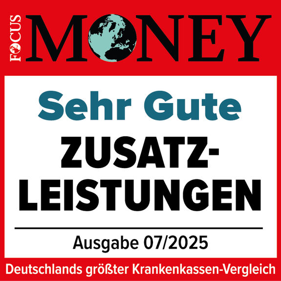 Sehr guter Service ausgezeichnet von Focus Money